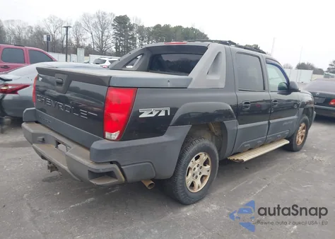 2004 Chevrolet Avalanche 1500 из США, поврежденный, VIN 3GNEK12TX4G172686